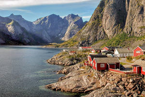 Image showing the Lofoten islands in Norway